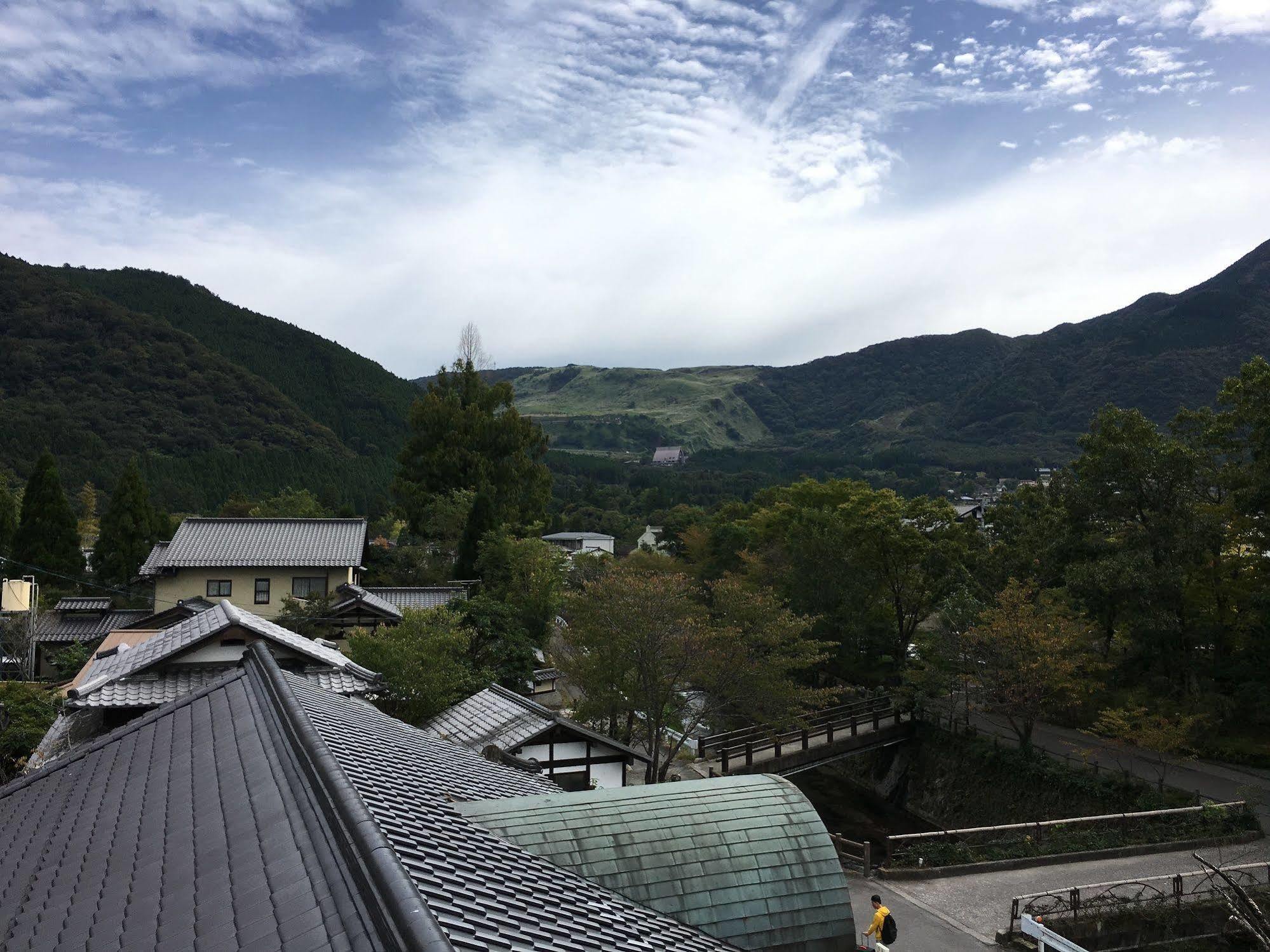 Enokiya Ryokan Yufu Exterior foto